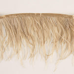 Beige Feather Fringe Plus - Ribes y Casals