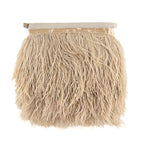 Beige Feather Fringe Plus - Ribes y Casals