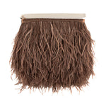 Brown Feather Plus Fringe - Ribes y Casals