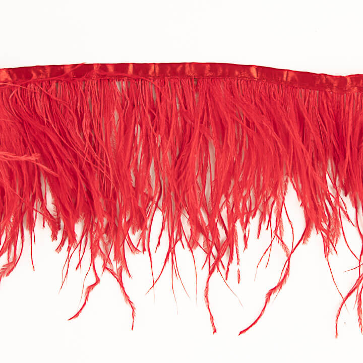 Feather Fringe Plus Red - Ribes y Casals