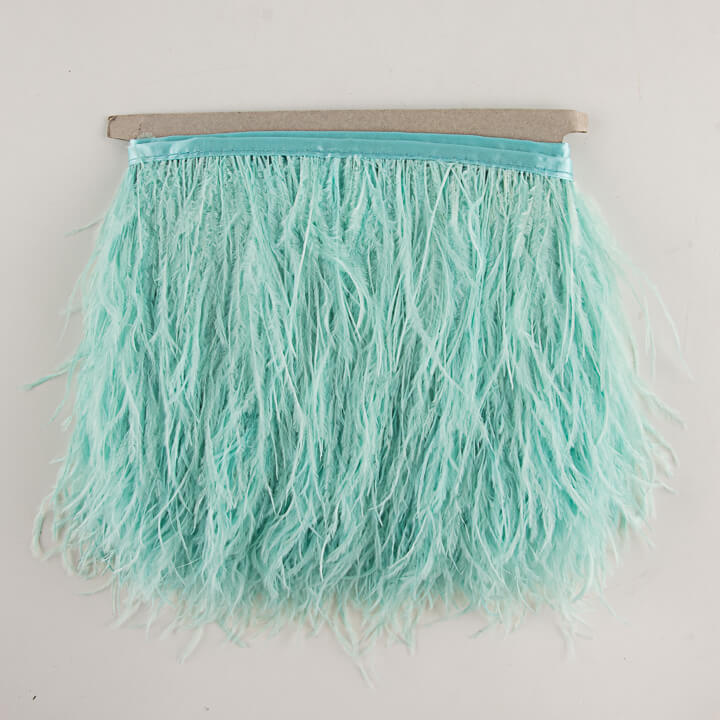 Feather Fringe Plus Aquamarine Green - Ribes y Casals