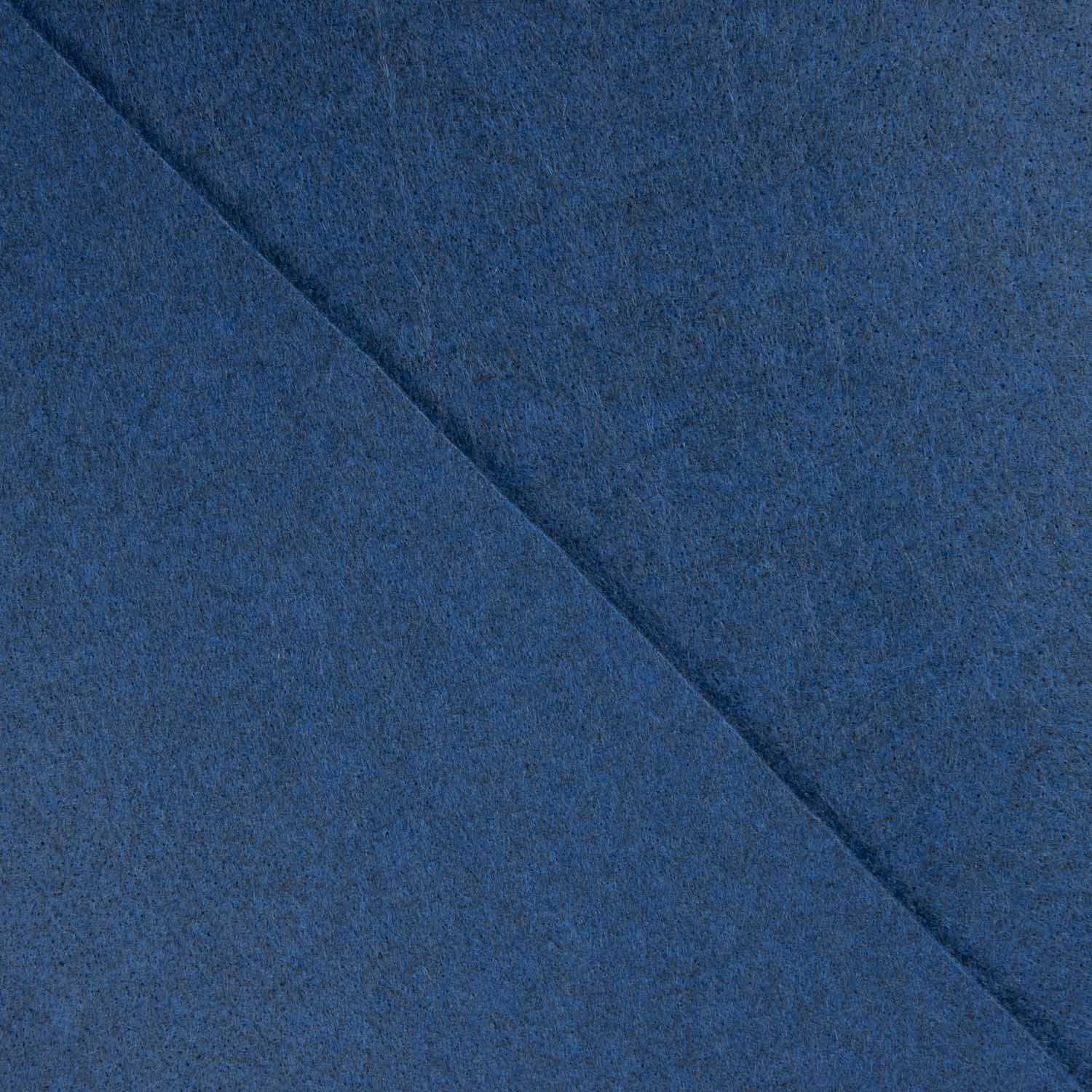 Blue Melange Felt 3mm - 500g - Ribes y Casals