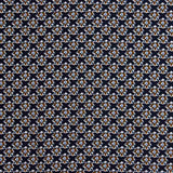 Small Floral Print Viscose in Navy - Ribes y Casals