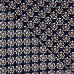 Small Floral Print Viscose in Navy - Ribes y Casals
