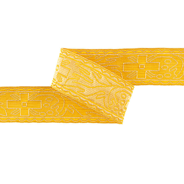Gold Metallic Braid Trim Ref. 438 – Width 40 mm - Ribes y Casals