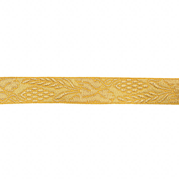 Gold Metallic Braid Trim Ref. 418 – Width 25 mm - Ribes y Casals