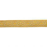 Gold Metallic Braid Trim Ref. 468 – Width 25 mm - Ribes y Casals
