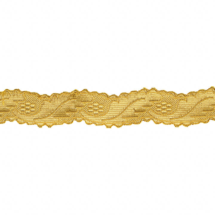 Gold Metallic Braid Trim Ref. 7908 – Width 25 mm - Ribes y Casals