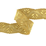 Gold Metallic Braid Trim Ref. 95001 – Width 40 mm - Ribes y Casals