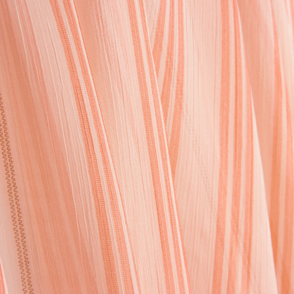 Salmon-striped Bambula gauze - Ribes y Casals