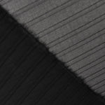 Black Soleil Pleated Chiffon Gauze - Ribes y Casals