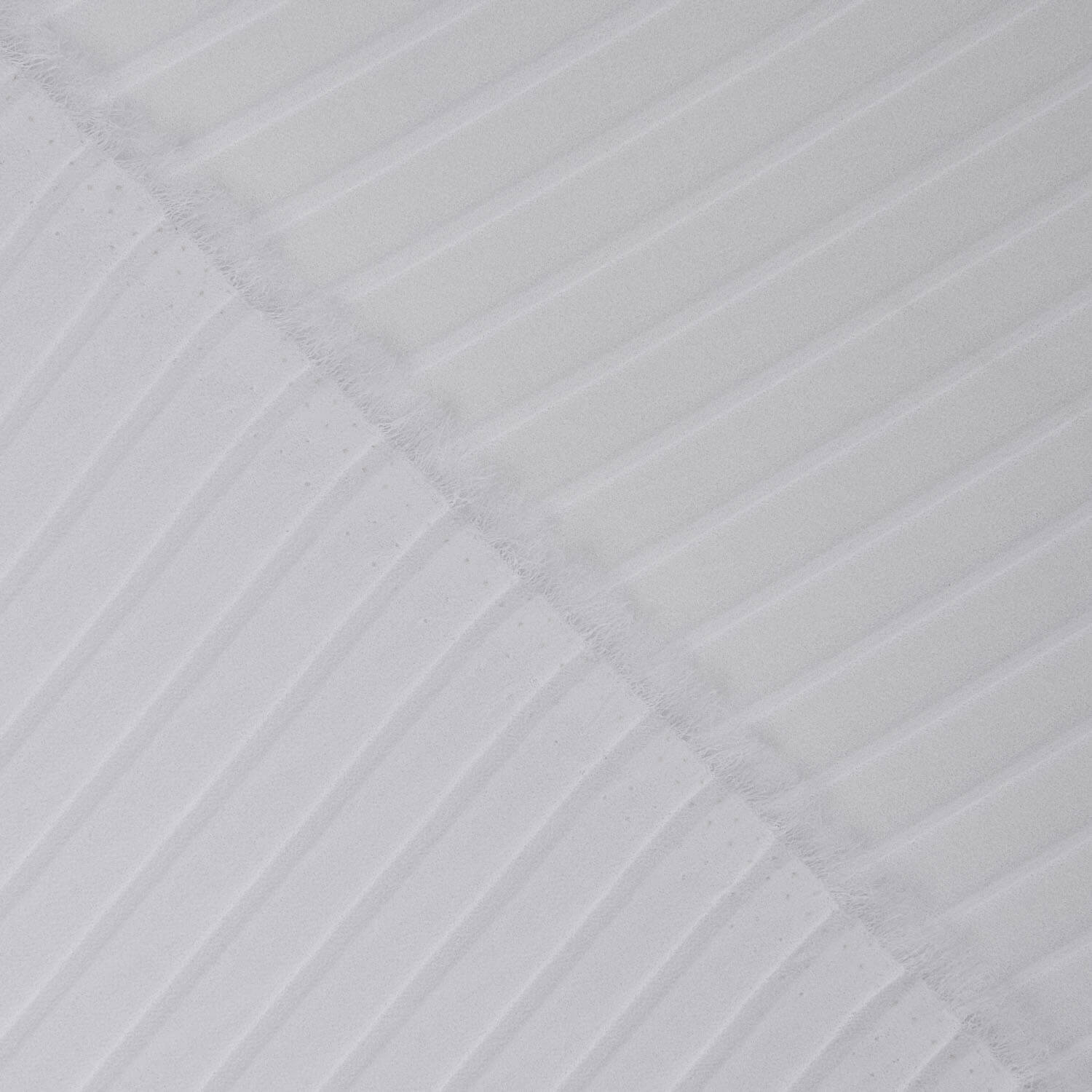 White Soleil Pleated Chiffon Gauze - Ribes y Casals
