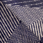 Geometric Print Ebony Purple Bambula Gauze - Ribes y Casals