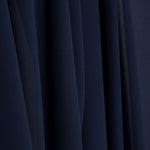 Basic Navy Polyester Gauze - Ribes y Casals