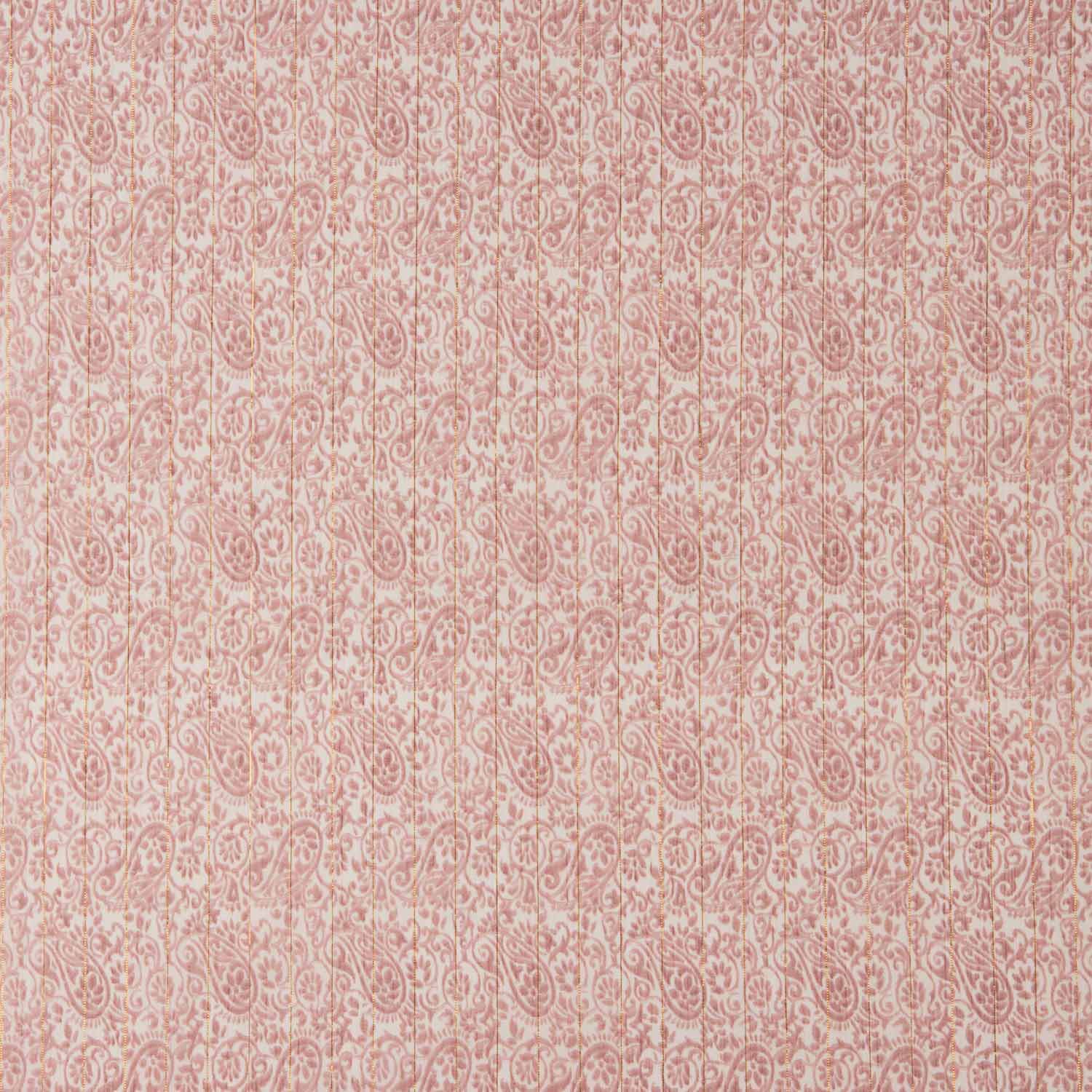 Pink Cashmere Print Lurex Polyester Gauze - Ribes y Casals