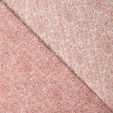 Pink Cashmere Print Lurex Polyester Gauze - Ribes y Casals