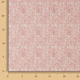 Pink Cashmere Print Lurex Polyester Gauze - Ribes y Casals