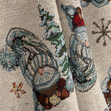 Gobelin Christmas Gifts Unbleached Background with Lurex - Ribes y Casals