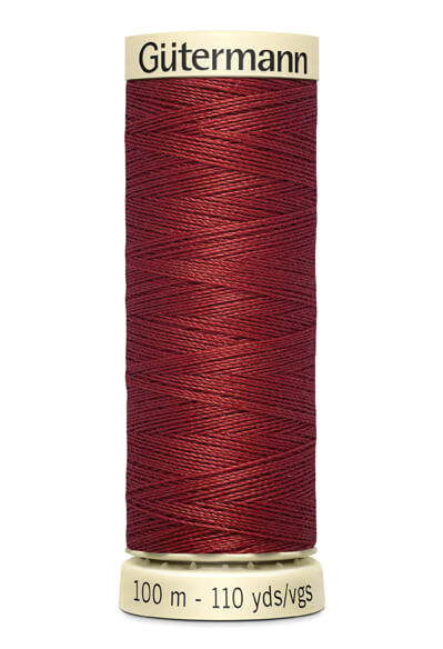 Gütermann yarn 100m colour 221 reddish copper - Ribes y Casals