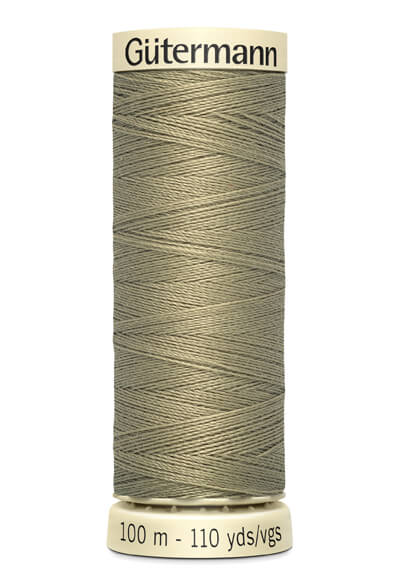 Gütermann yarn 100m colour 258 Soft Khaki - Ribes y Casals