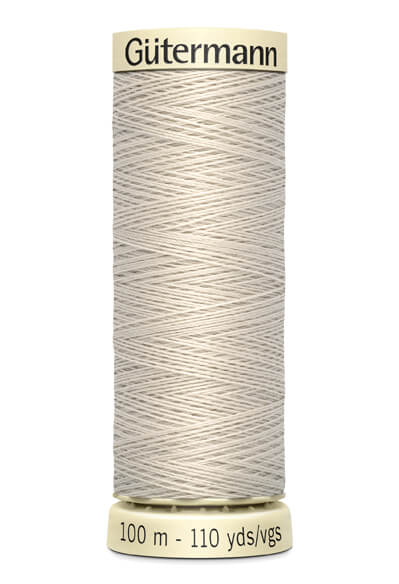 Gütermann Threads 100m color 299 Light Beige - Ribes y Casals