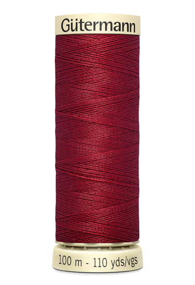 Gütermann yarn 100m colour 367 Dark Red - Ribes y Casals