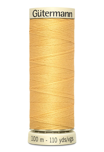 Gutermann Thread 100m Colour 415 Soft Gold - Ribes y Casals