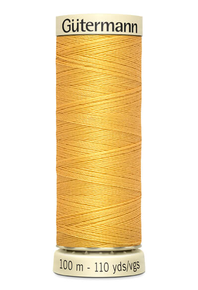 Gütermann yarn 100m colour 416 Yellow - Ribes y Casals