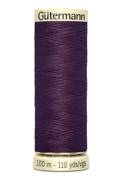 Gütermann yarn 100m colour 517 Aubergine - Ribes y Casals