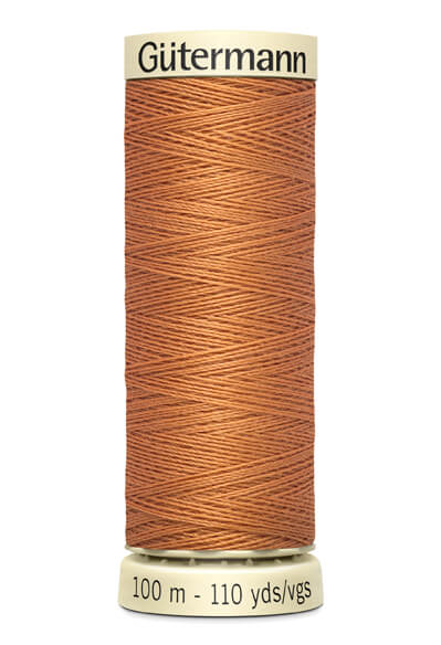 Gütermann yarn 100m colour 612 Pale Copper - Ribes y Casals