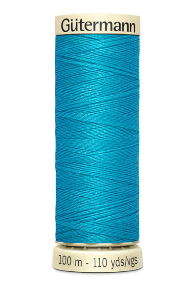 Gütermann yarn 100m colour 736 Turquoise Blue - Ribes y Casals