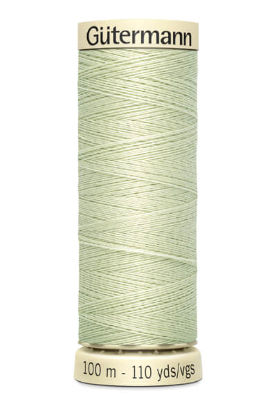 Gütermann Yarns 100m Colour 818 Pale Green Soft - Ribes y Casals