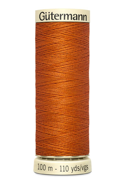 Gütermann yarn 100m colour 932 Copper Orange - Ribes y Casals