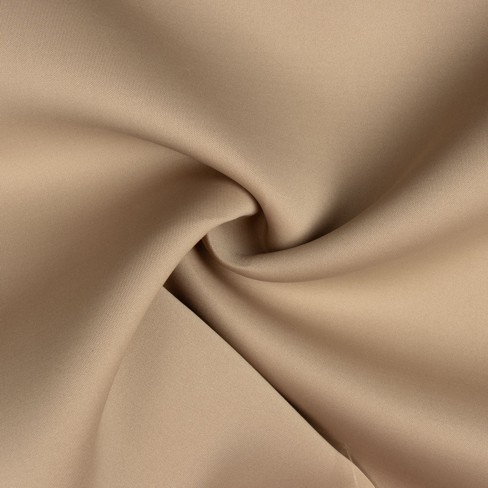 Heavy Scuba Beige Knit Neoprene Top - Ribes y Casals