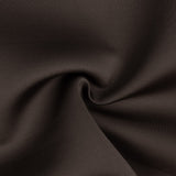 Heavy Scuba Chocolate Brown Knit Neoprene Top - Ribes y Casals
