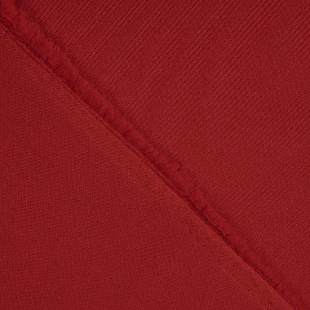 Heavy Scuba Red Neoprene Knit Top - Ribes y Casals