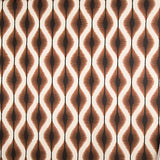 Terracotta Ethnic Print Cotton Canvas - Ribes y Casals