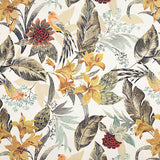 Multicoloured Tropical Paradise Cotton Canvas - Ribes y Casals