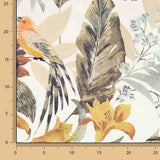 Multicoloured Tropical Paradise Cotton Canvas - Ribes y Casals