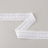 White Embroidered Batiste Trim Model 11701 – 30 mm - Ribes y Casals