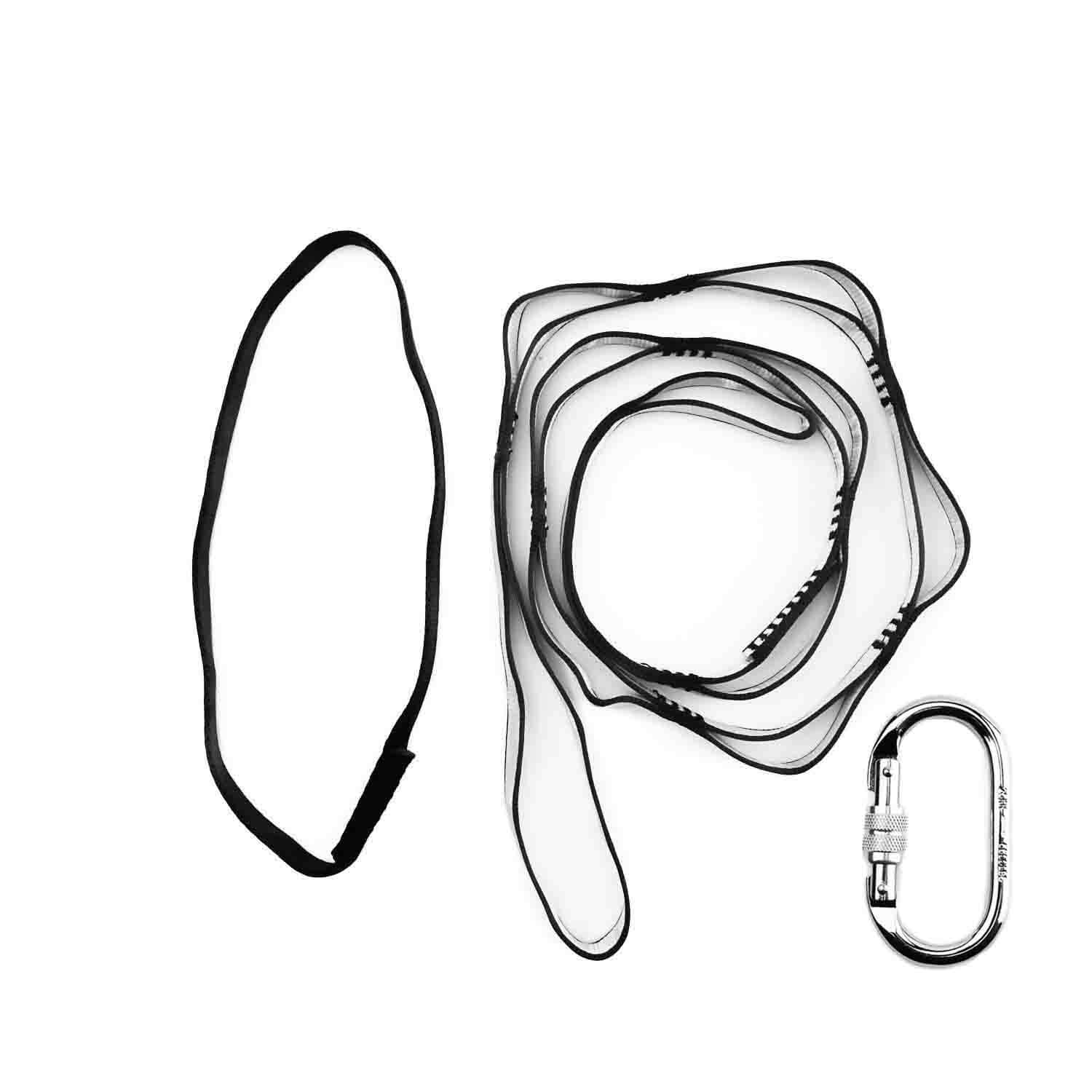Aerial Yoga Rigging Pack: Carabiner + Extender + Sling - Ribes y Casals