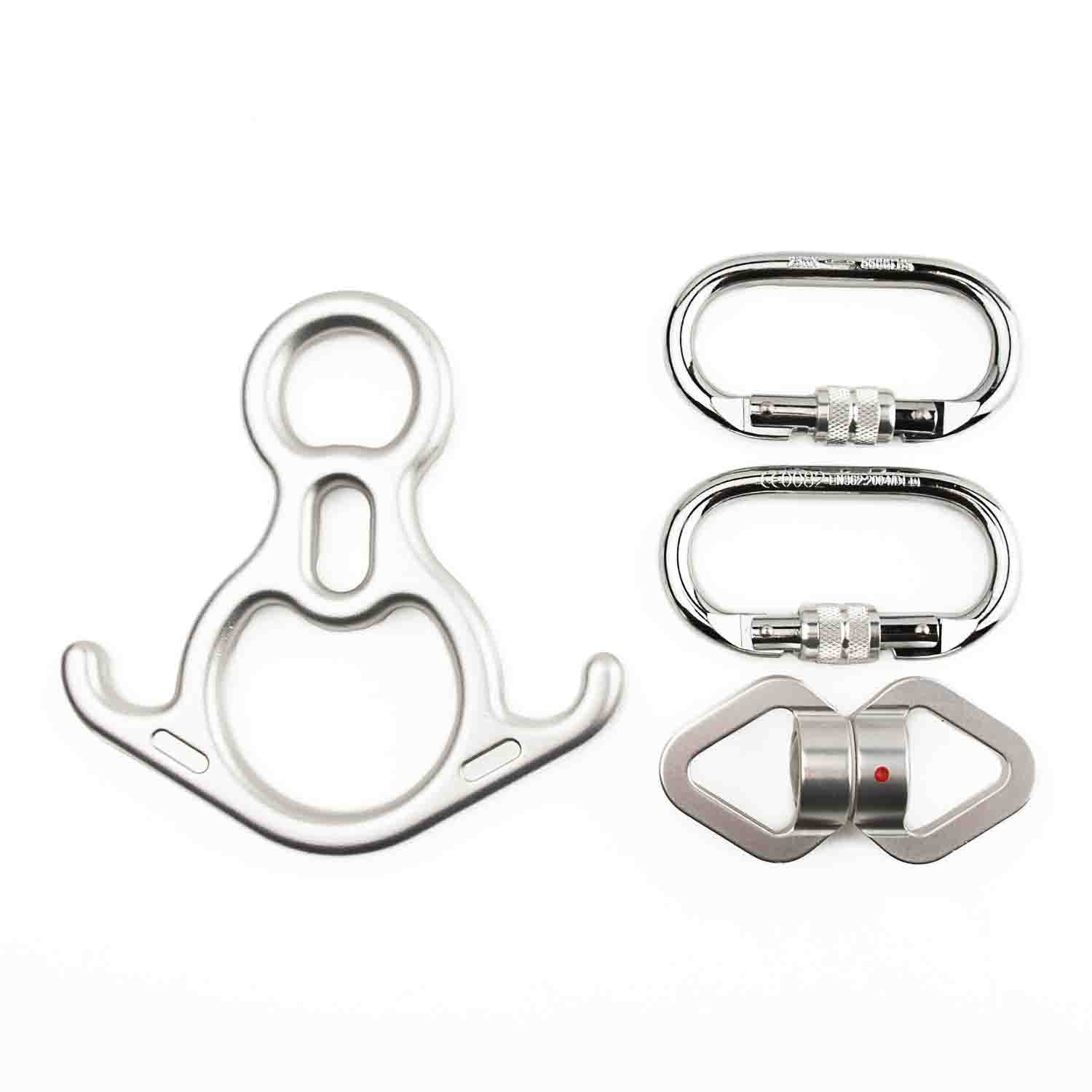 Aerial Fitness Kit with Swivel and Figure 8 Descender - Ribes y Casals