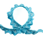 Turquoise Blue Lace Trim 15 mm - Ribes y Casals