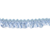 Soft Blue Lace Trim 15 mm - Ribes y Casals