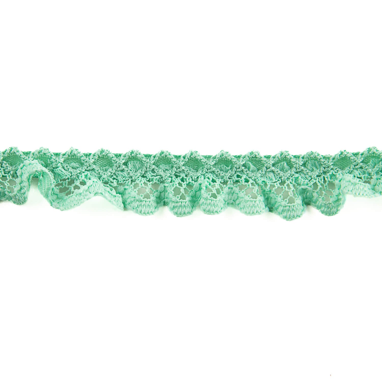 Mint Green Lace Trim 15 mm - Ribes y Casals