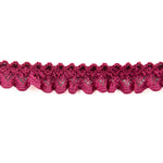 Bordeaux Red Lace Trim 15 mm - Ribes y Casals