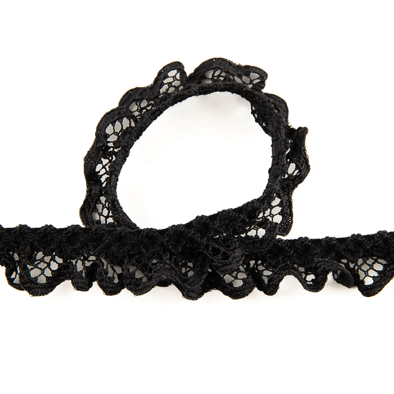 Lace Trimmings Nylon Black 15mm - Ribes y Casals