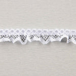 Lace Trimmings Nylon White 15mm - Ribes y Casals