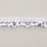 Lace Trimmings Nylon White 15mm - Ribes y Casals