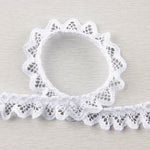 Lace Trimmings Nylon White 15mm - Ribes y Casals